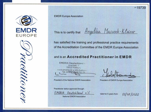 Zertifikat EMDR